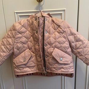 Baby Girl Burberry llana Quilted Coat